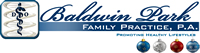 Baldwin Park Physician Logo, D.O.